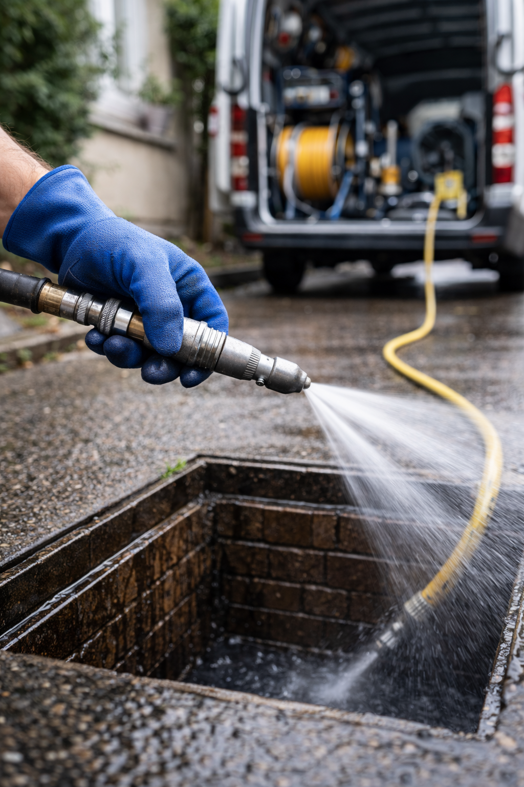 Hochdruckspülung (Hydro-Jetting)